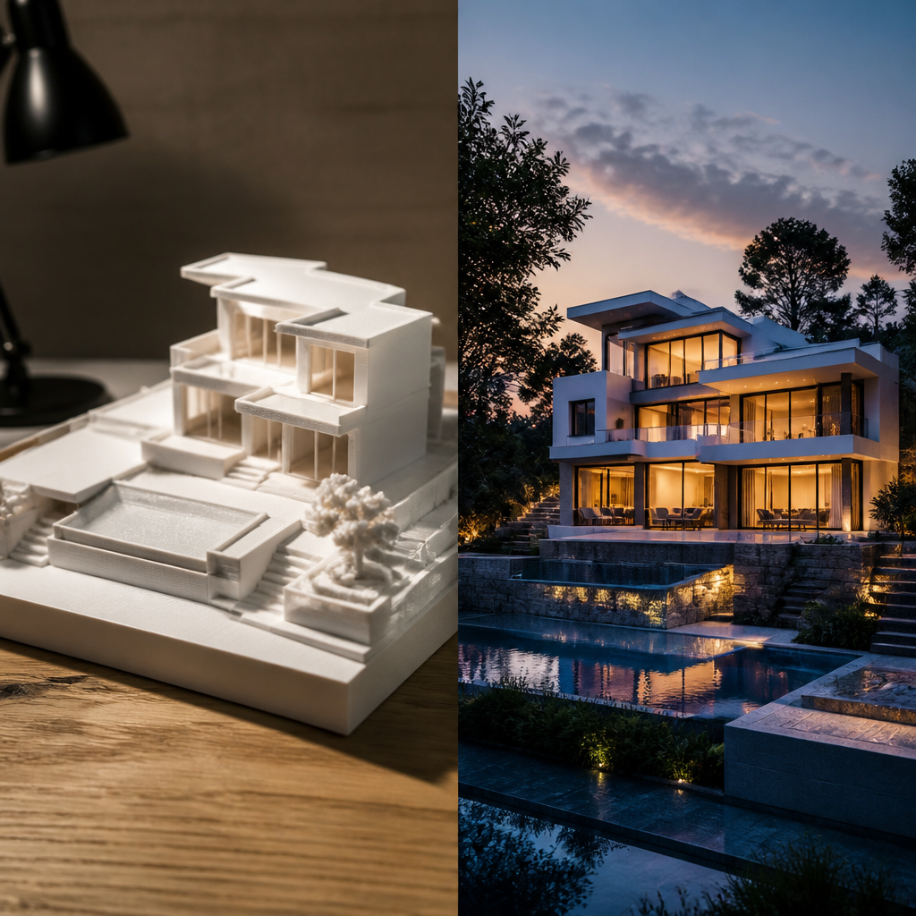 3D Rendering vs 3D Printing: Which Scale Model Sells Faster?