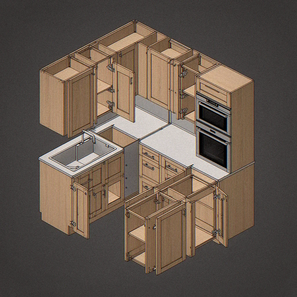 Custom Kitchen Cabinetry