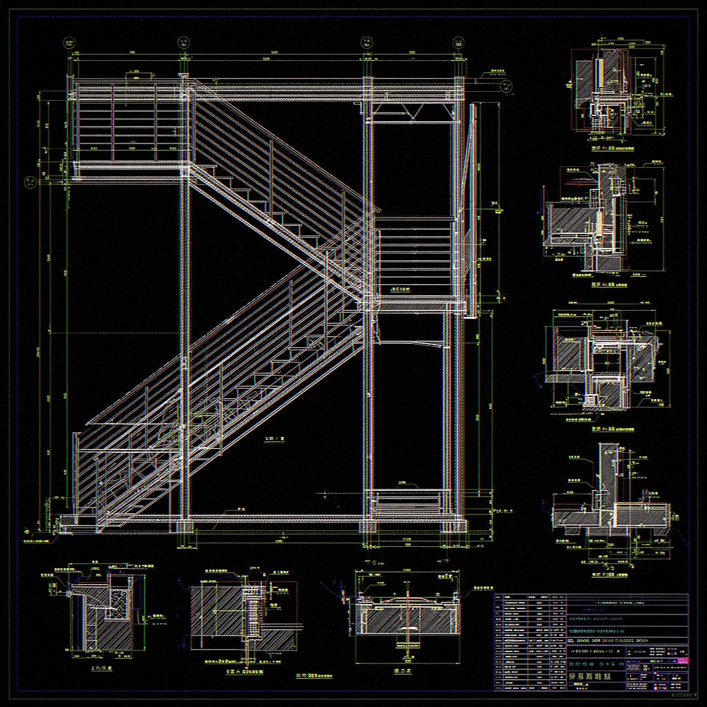 Steel Staircase Structure